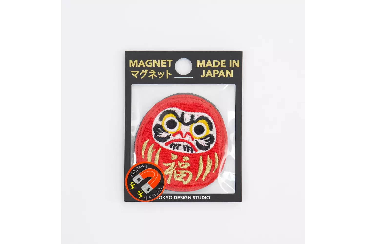 Tokyo Design Studio - Patch Magnet Fuku Daruma 1pc