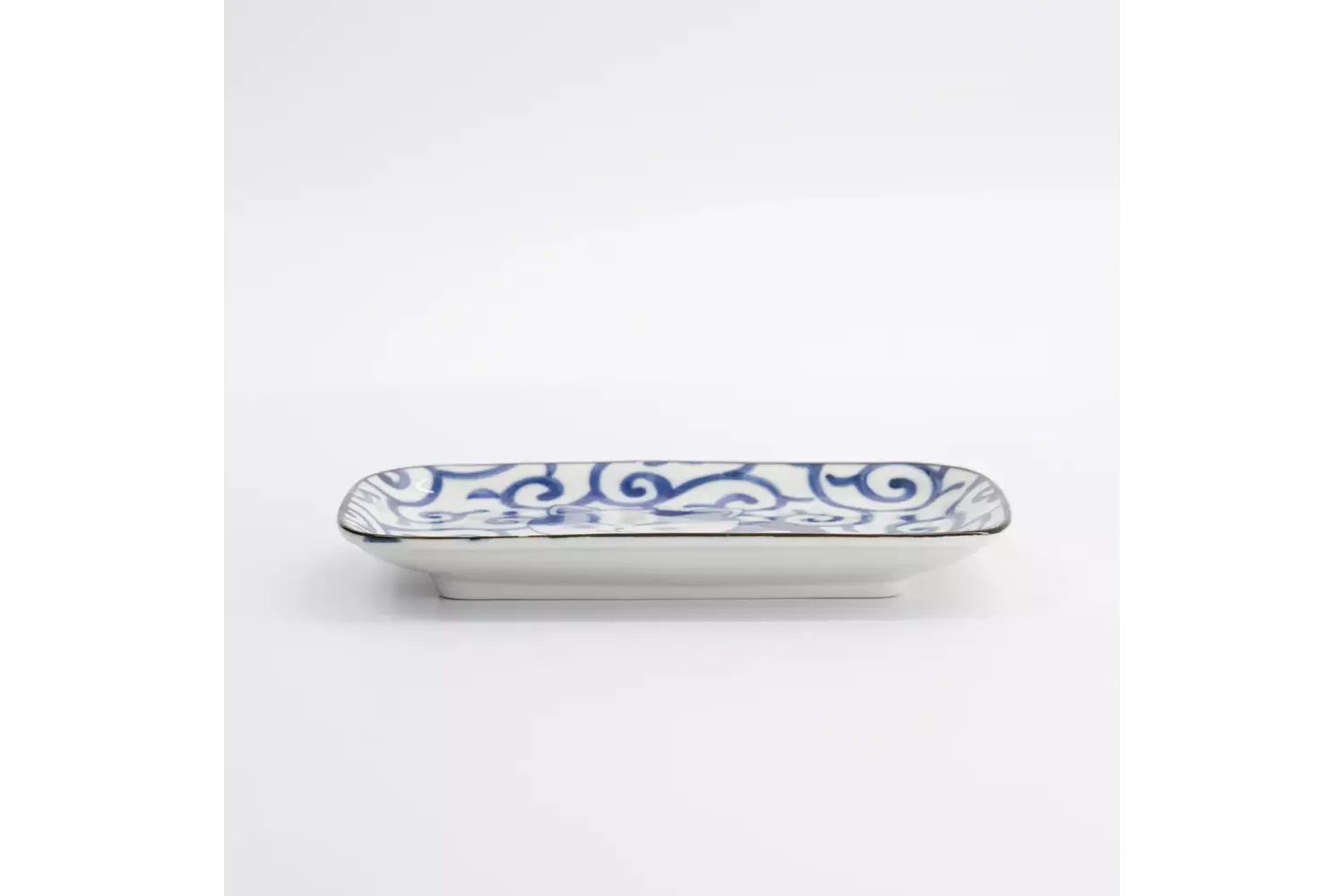 Tokyo Design Studio - Kawaii Rectangular Plate Cat Neko 16.3x10.2cm E 6pcs