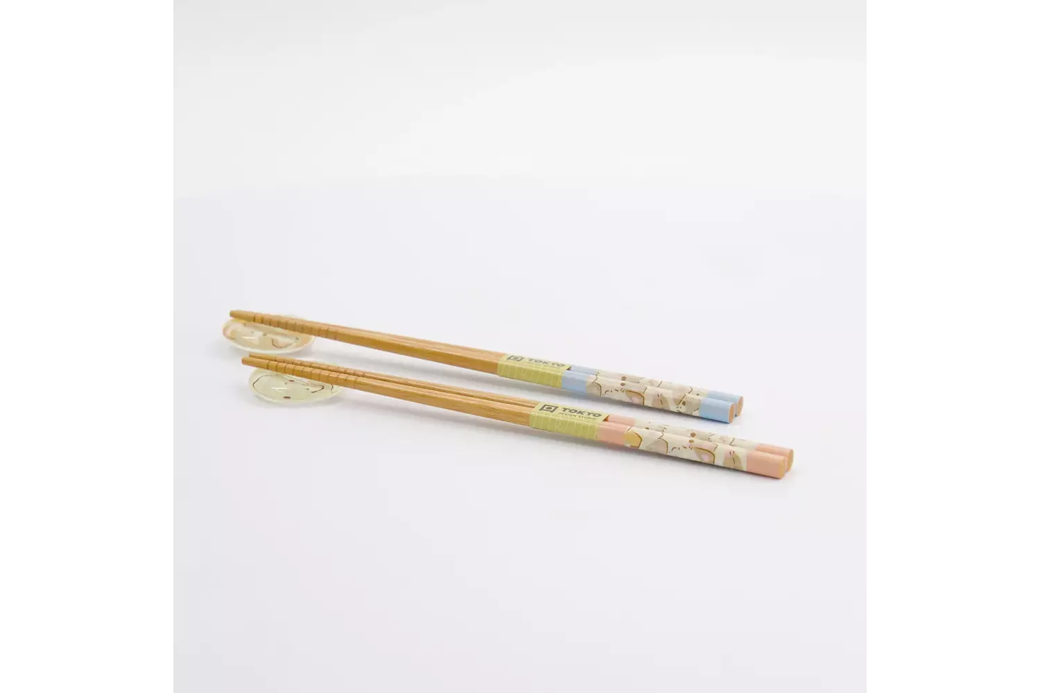 Tokyo Design Studio - Chopstick Giftset Chopstick and Rest/4 Kawaii Cats 10 sets