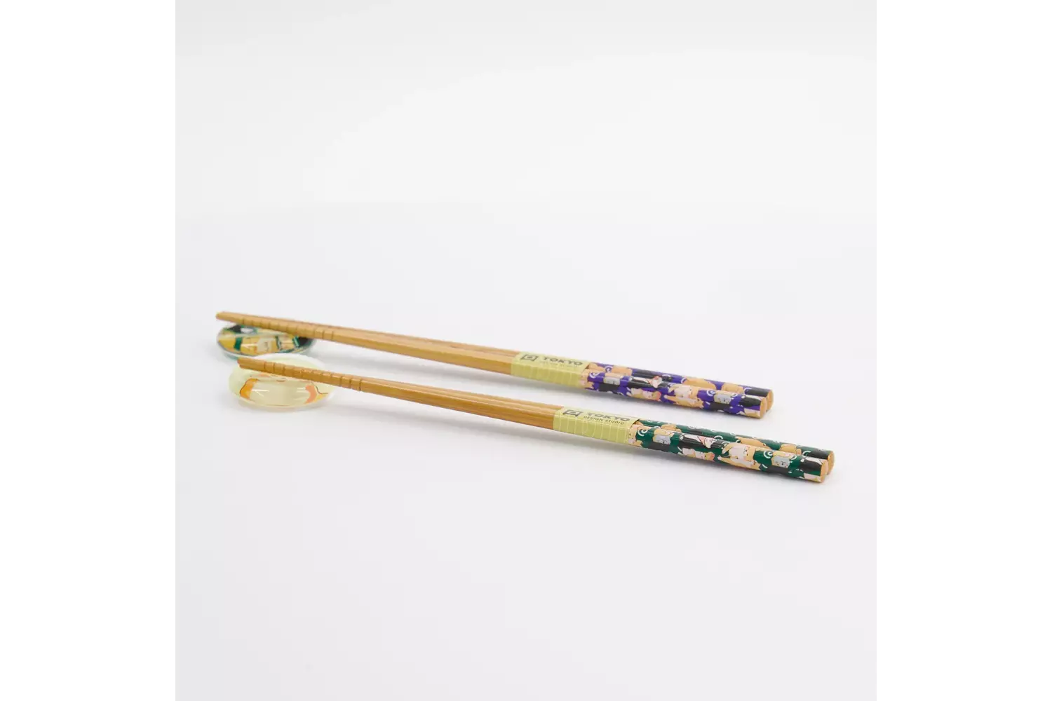 Tokyo Design Studio - Chopstick Giftset Chopstick and Rest/4 Shiba 10 sets