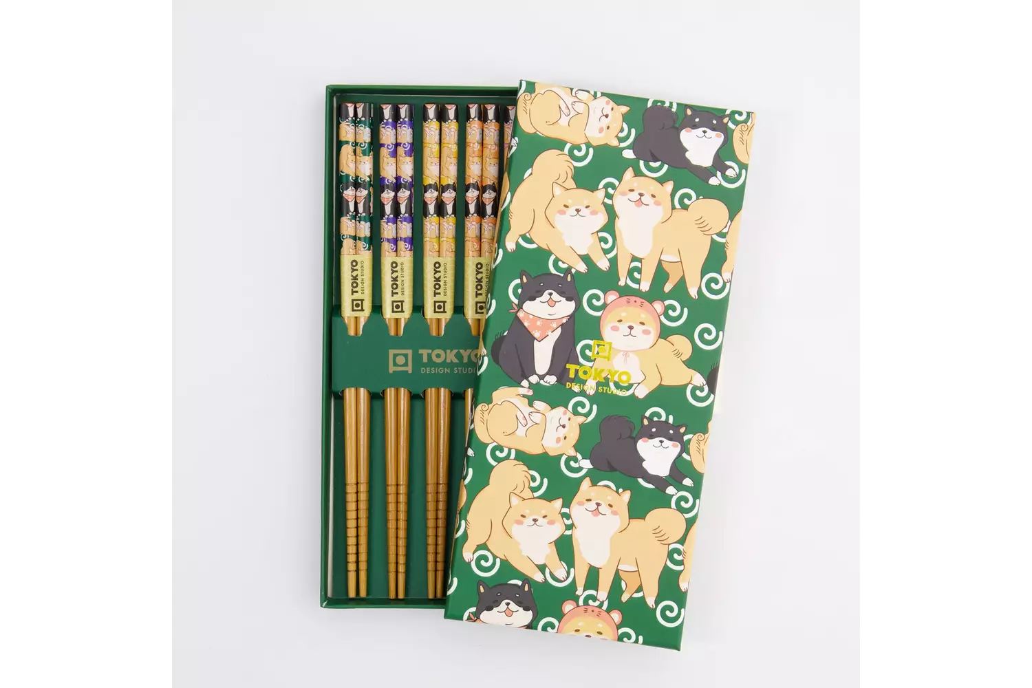 Tokyo Design Studio - Chopstick Giftset/5 Shiba 10 sets