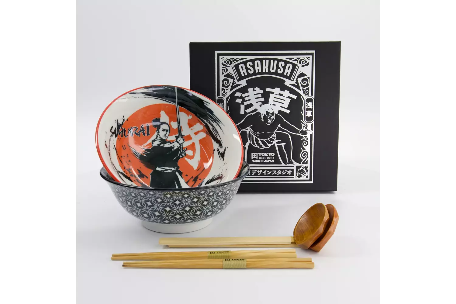 Tokyo Design Studio - Asakusa 6pcs Ramen Giftset 20.5x8cm 1250ml A 1 set