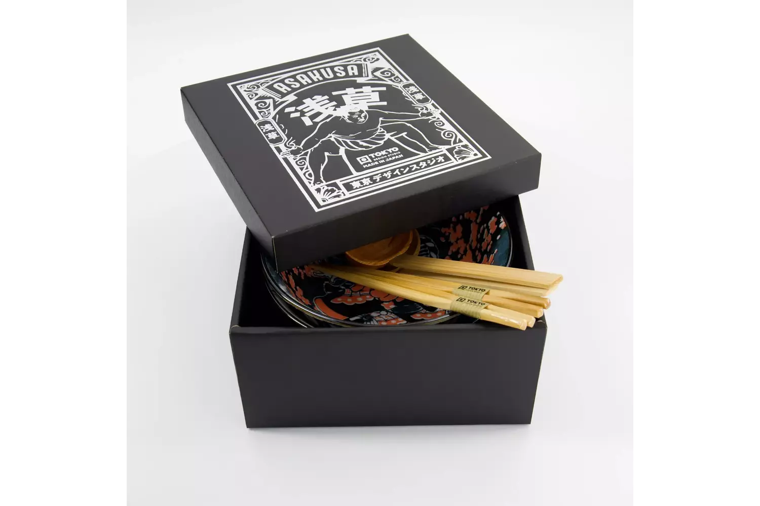 Tokyo Design Studio - Asakusa 6pcs. Ramen Giftset 20.5x8cm 1250ml. B  1 set