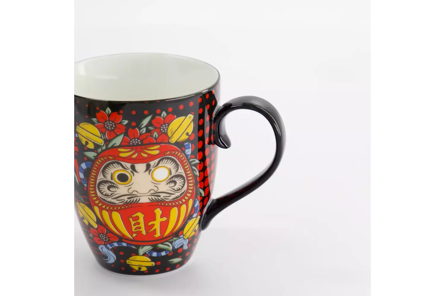 Tokyo Design Studio - Kawaii Daruma Mug W/Giftbox 8.5x10.2cm 340ml 6pcs