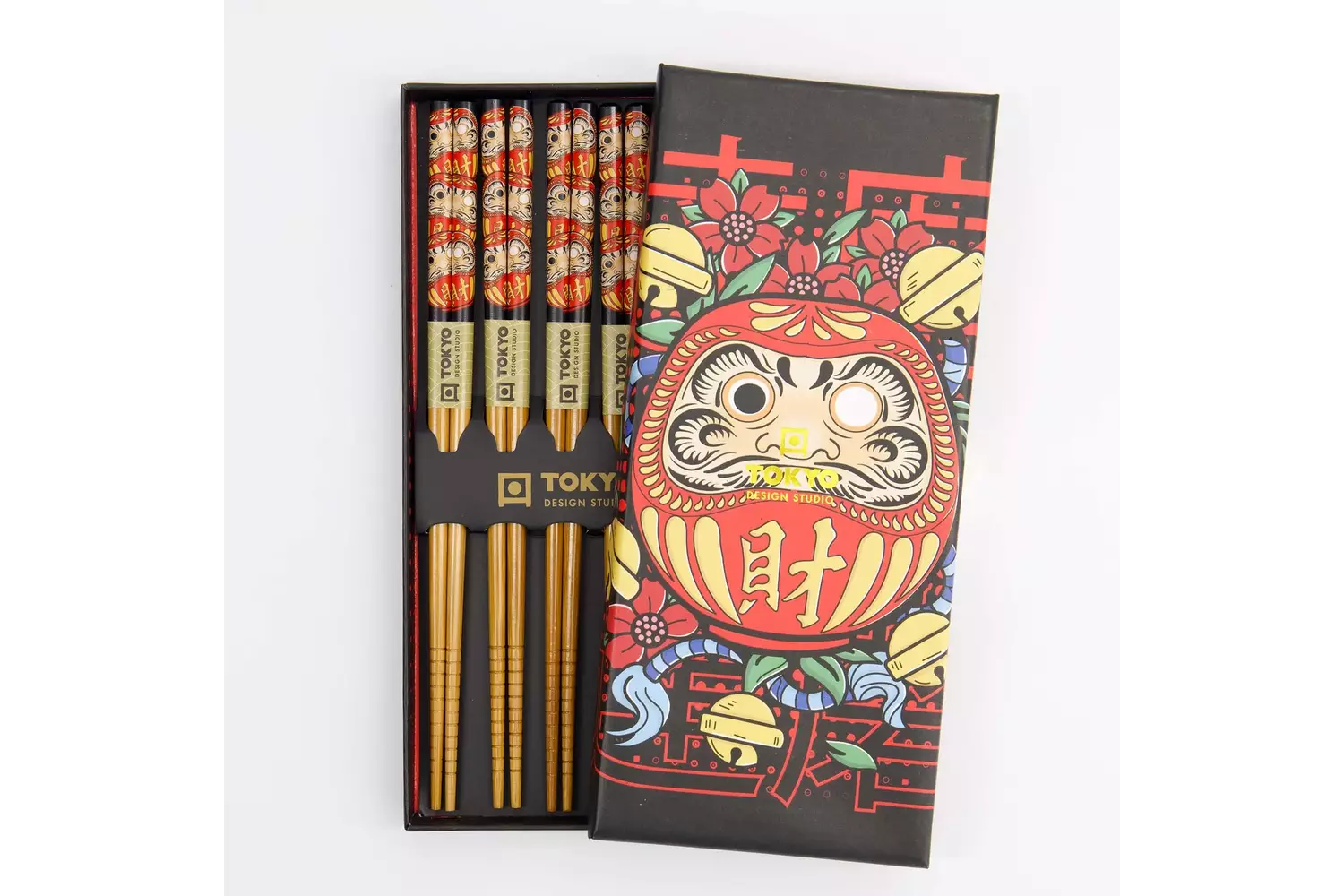 Tokyo Design Studio - Chopstick Giftset/5 Daruma 10 sets