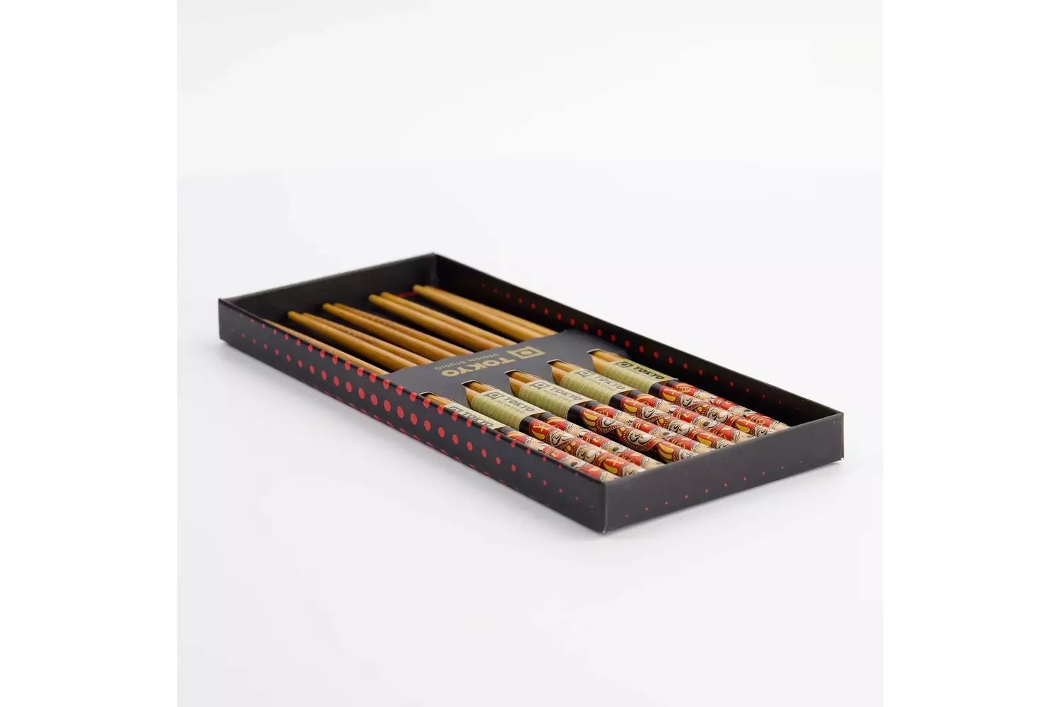 Tokyo Design Studio - Chopstick Giftset/5 Daruma 10 sets