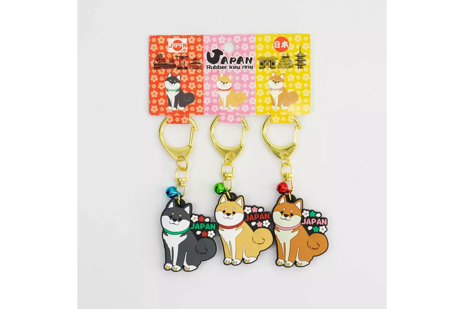 Tokyo Design Studio - Keychain Japan Shiba 3pcs 5 sets