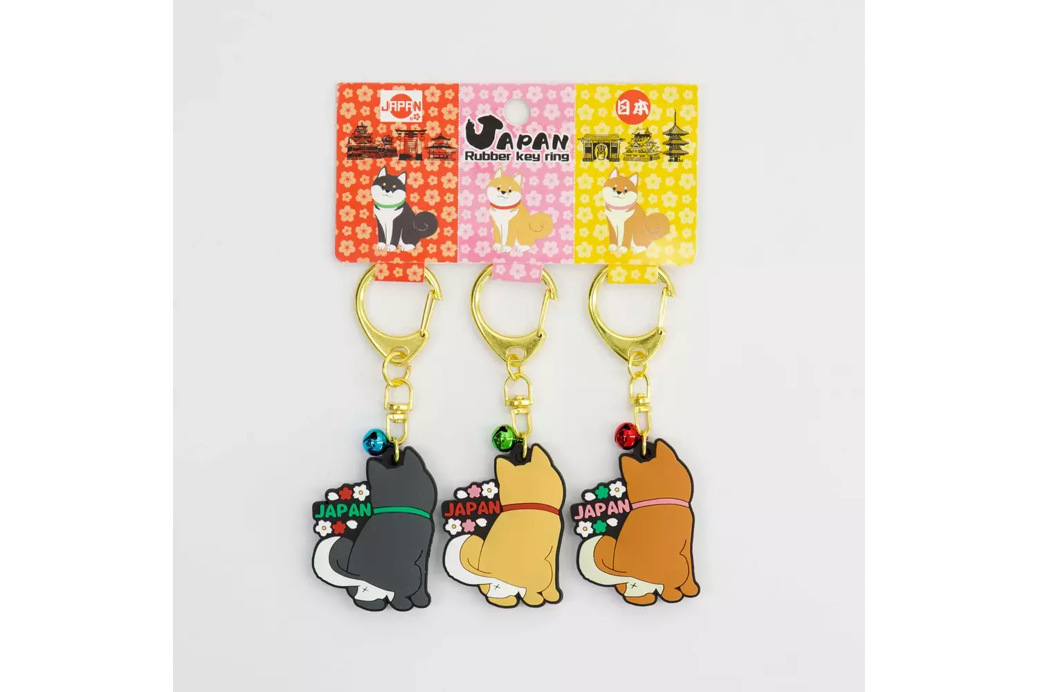Tokyo Design Studio - Keychain Japan Shiba 3pcs 5 sets