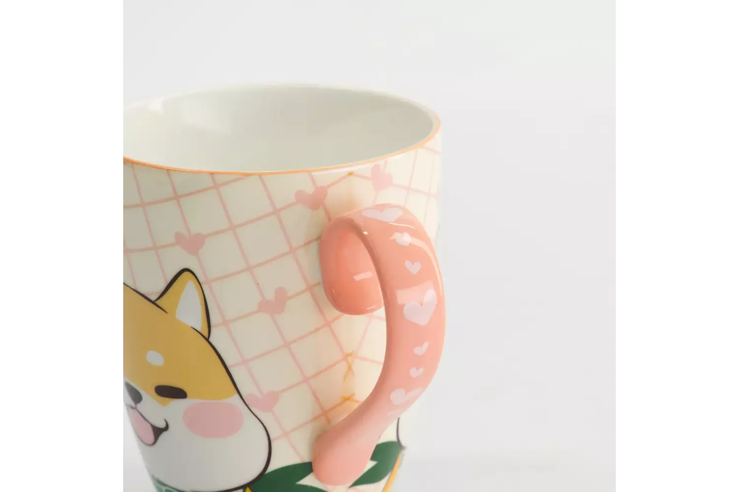 Tokyo Design Studio - Kawaii Shiba Mug W/Giftbox 8.5x10.2cm Pink 340ml 6pcs
