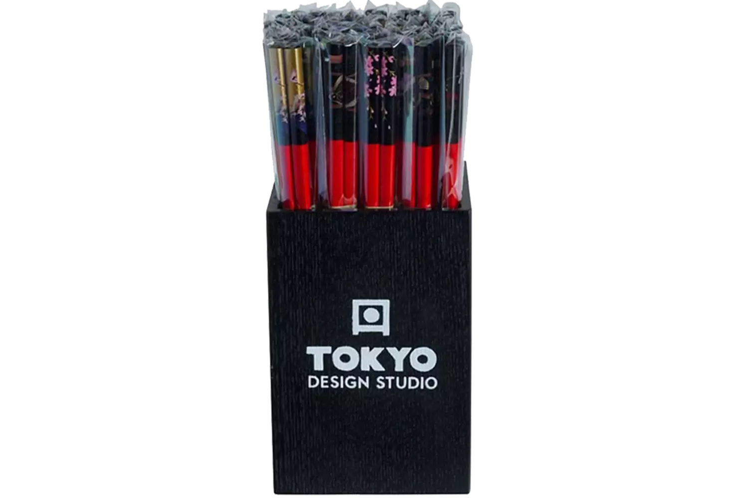 Tokyo Design Studio - Chopsticks Box Red 50 pair