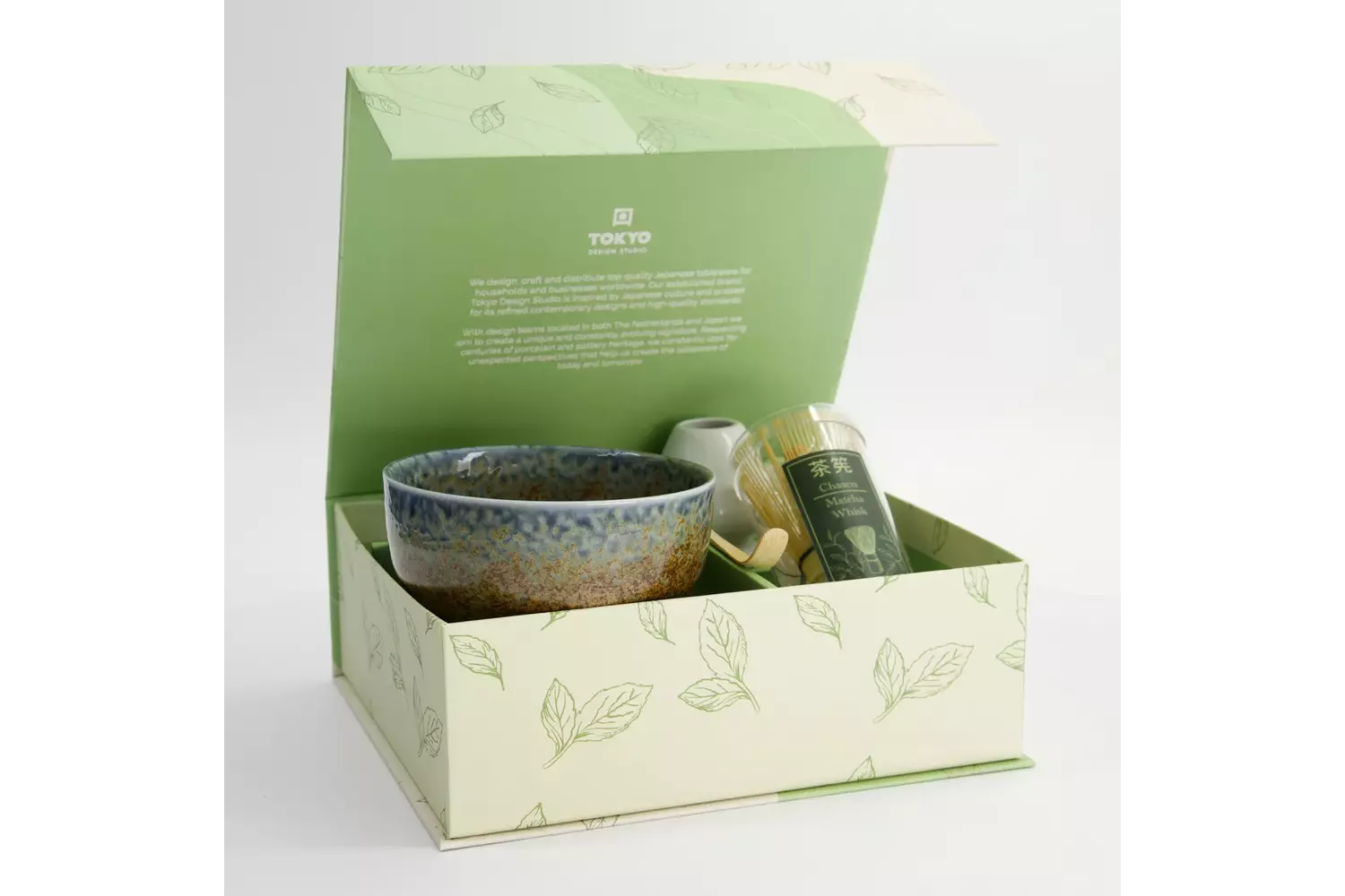 Tokyo Design Studio - Matcha Giftset Reef Blue 12.7x7cm 4pcs 1 set