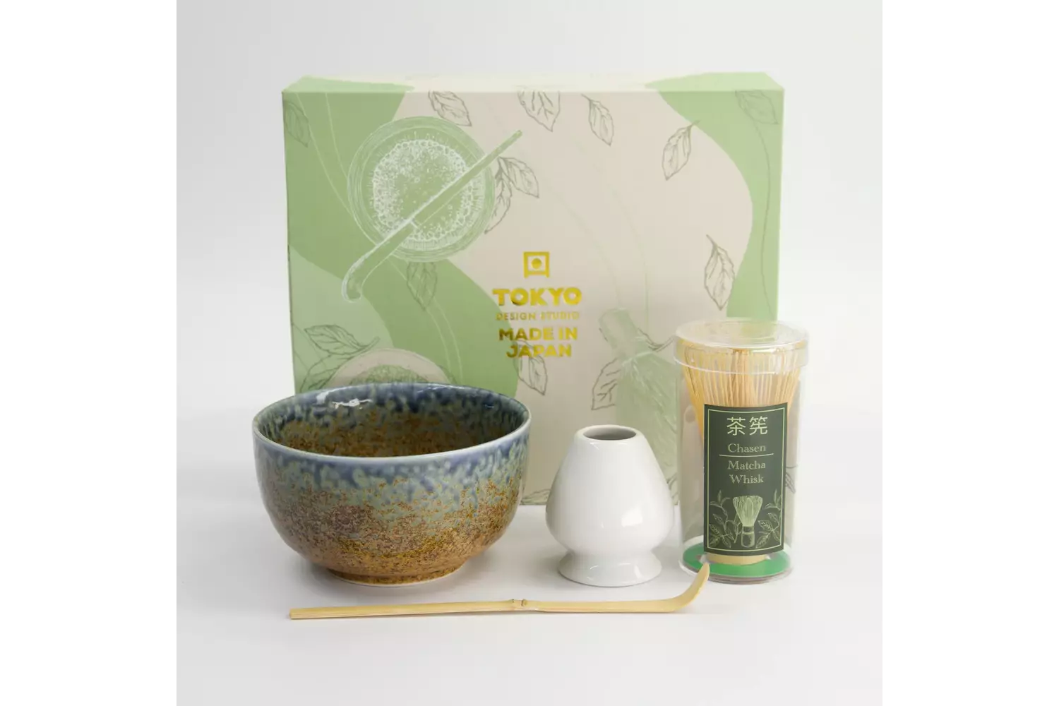 Tokyo Design Studio - Matcha Giftset Reef Blue 12.7x7cm 4pcs 1 set