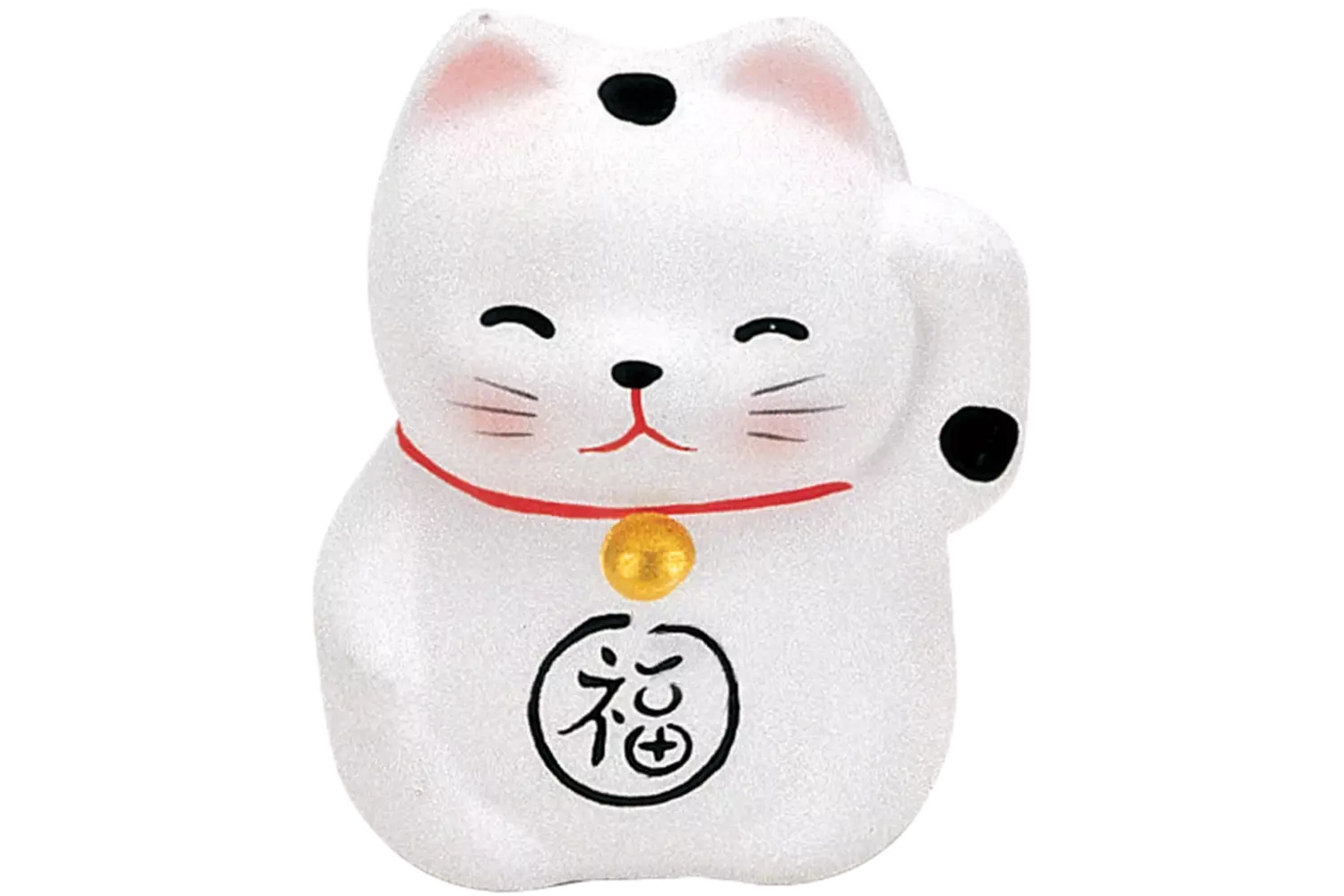Tokyo Design Studio - Lucky Cat White 5.2cm