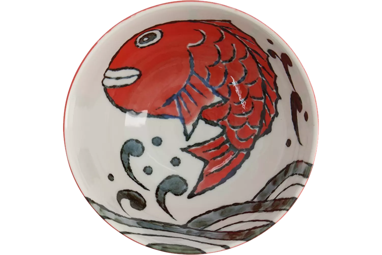Tokyo Design Studio - Bowl Seafood Snapper Red 950ml