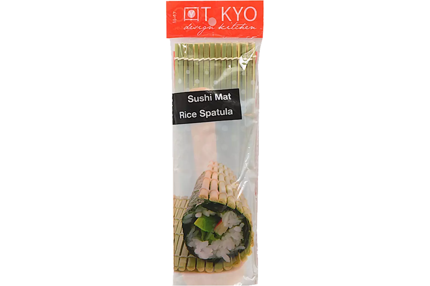 Tokyo Design Studio - Sushi Mat with Spoon Bamboo 24x24cm