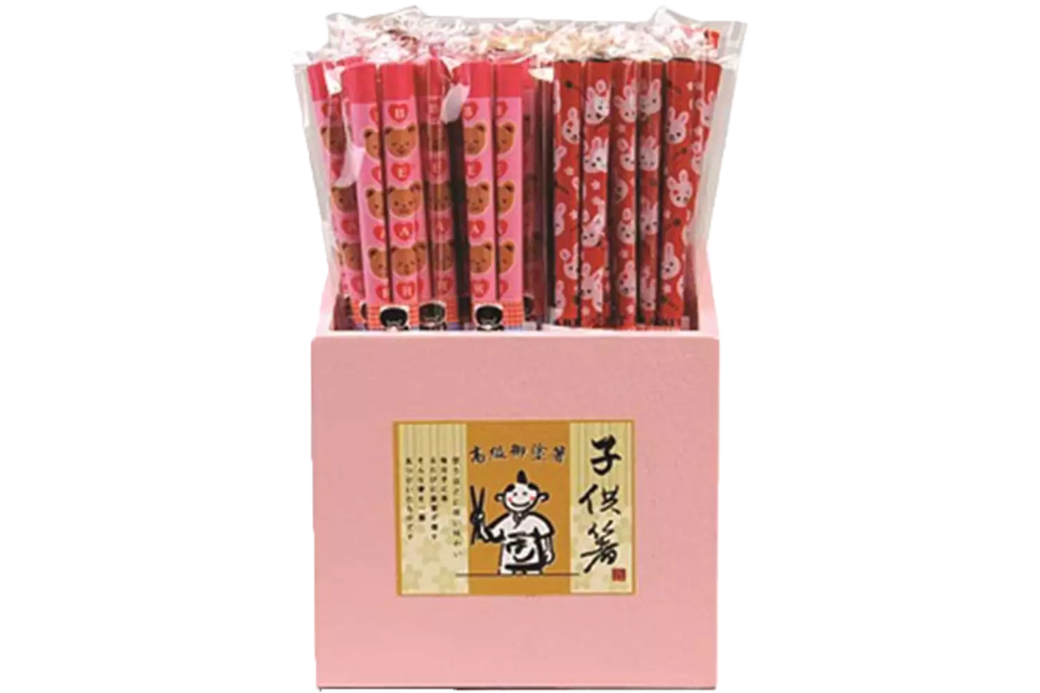 Tokyo Design Studio - Children Chopsticks Box Pink 50 pair