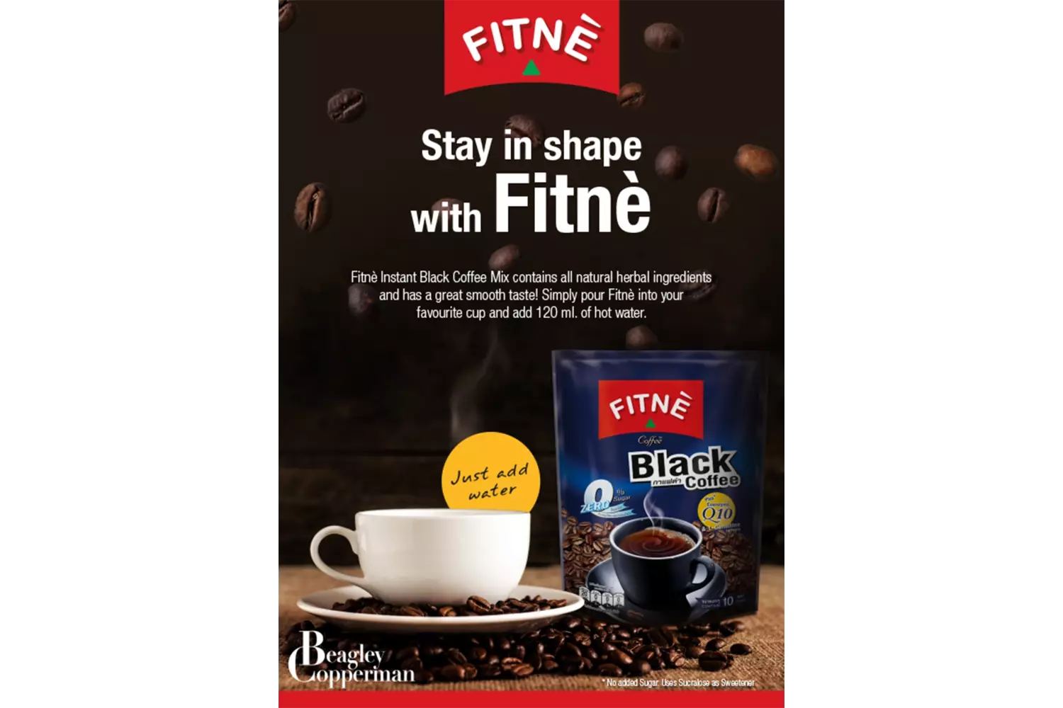 Poster - Fitnè Black Coffee