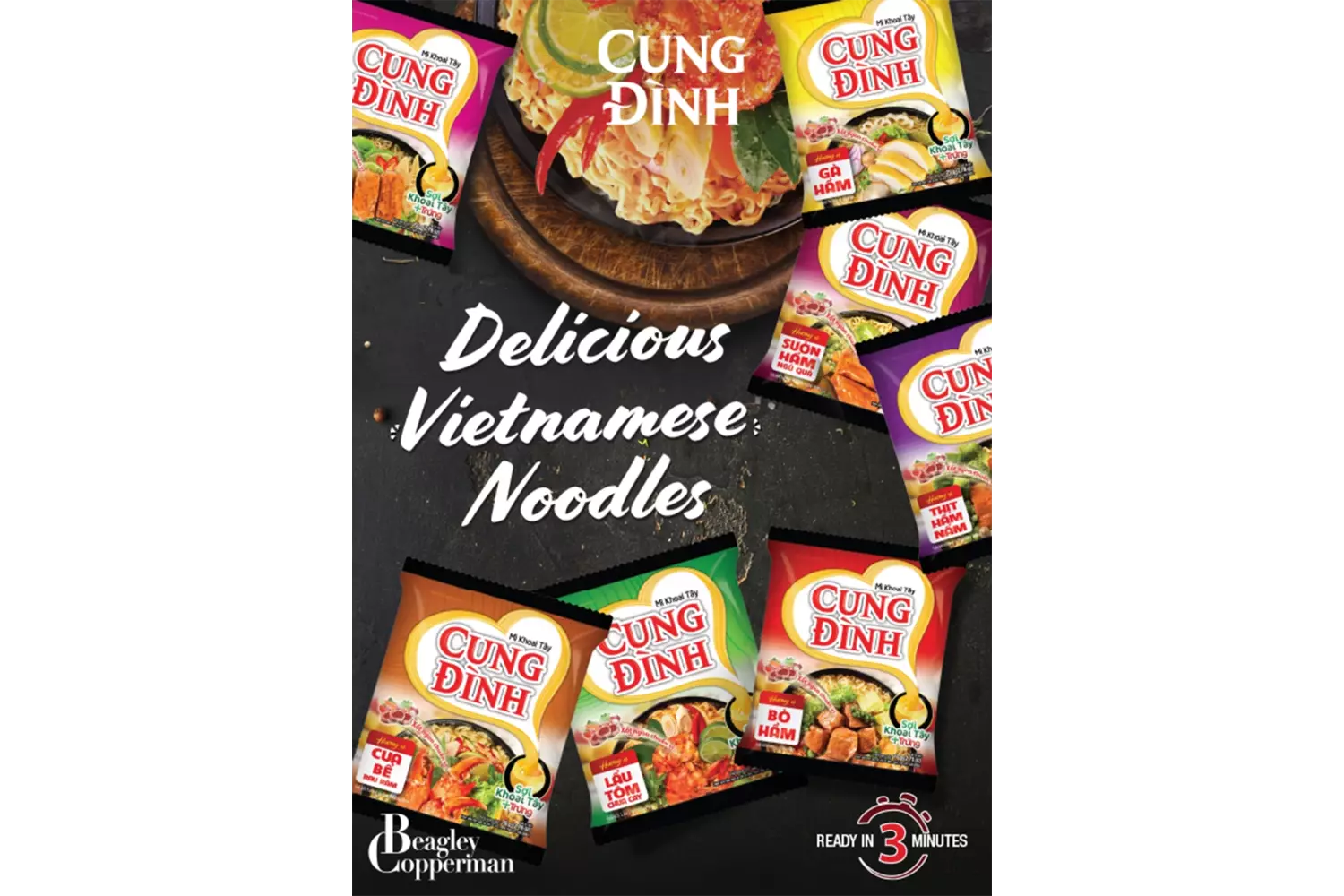 Poster - Cung Dình Instant Noodles Bag