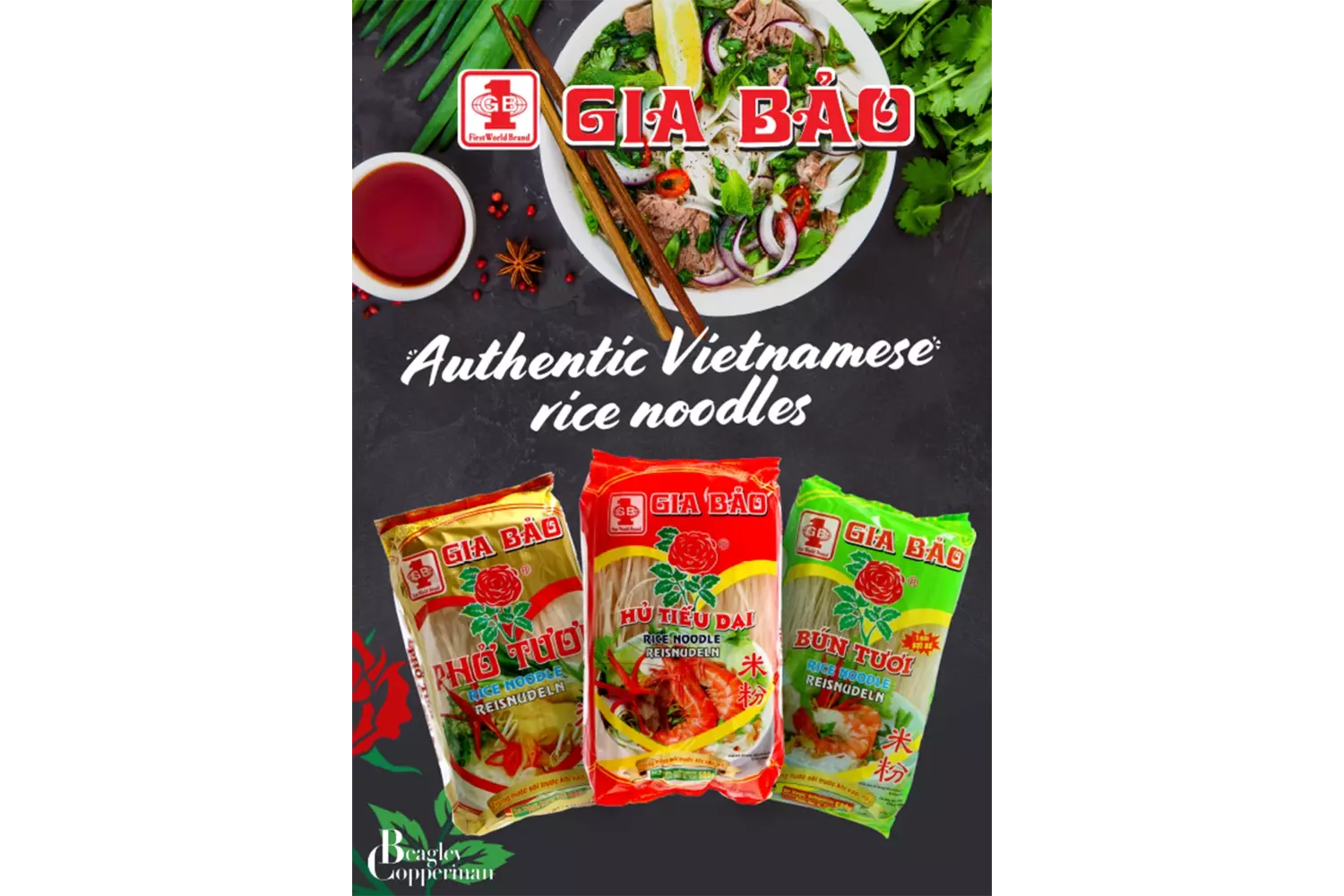 Poster - Gia Bao Rice Noodles