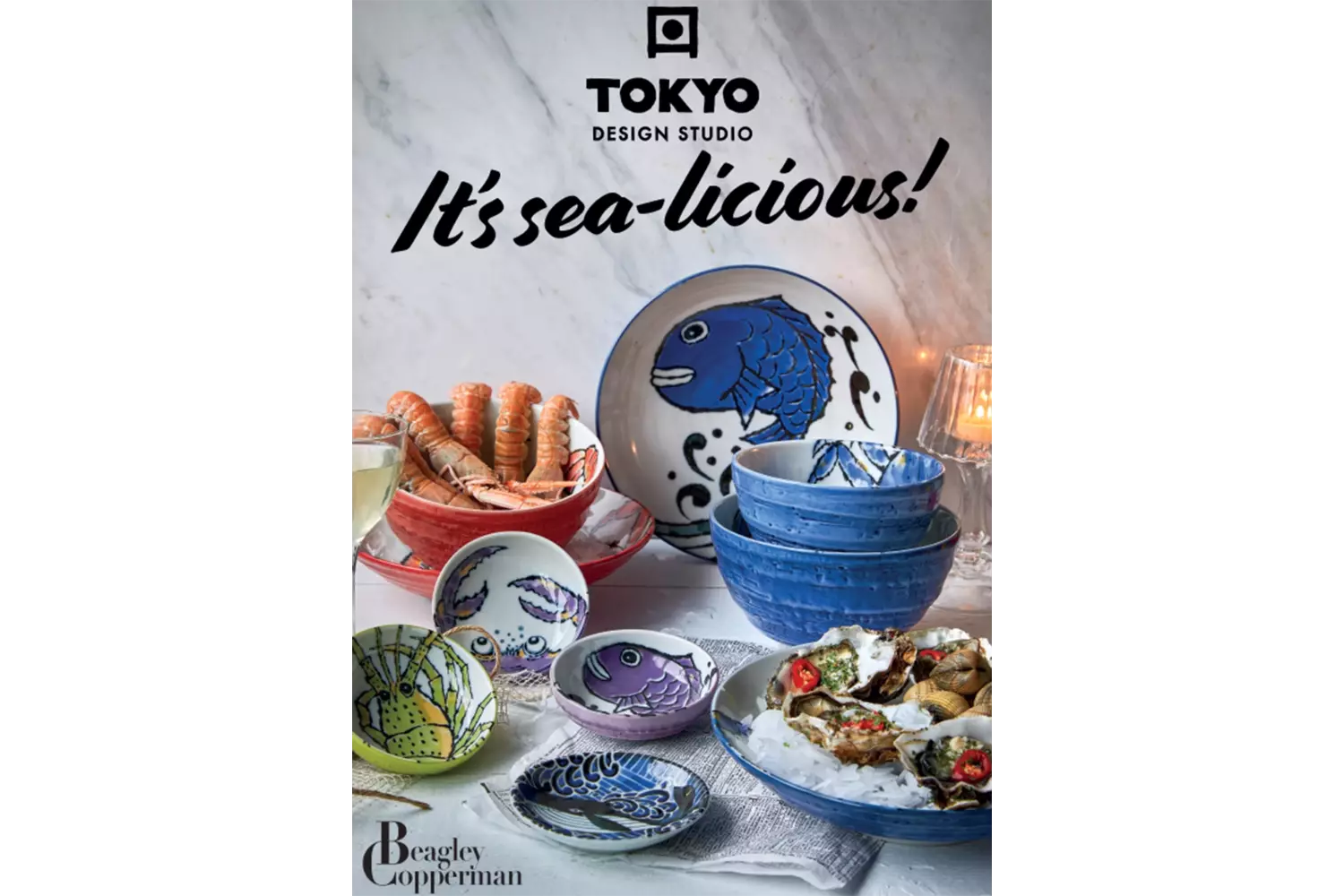 Poster - Tokyo Design Studio Seafood Line