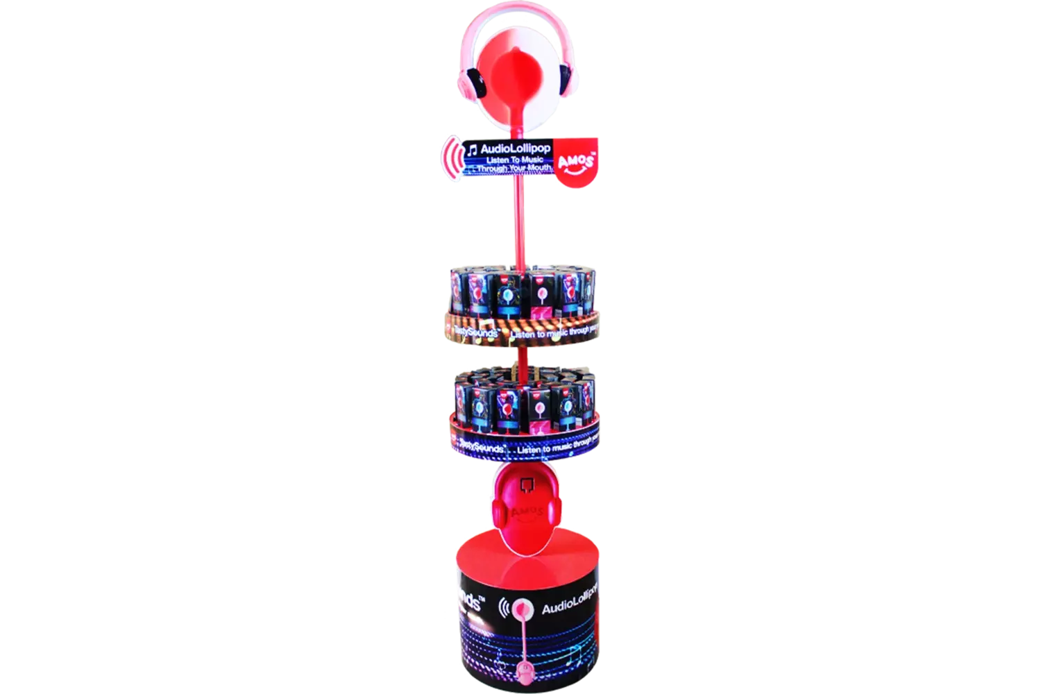Display - TastySounds 182x61x42cm.