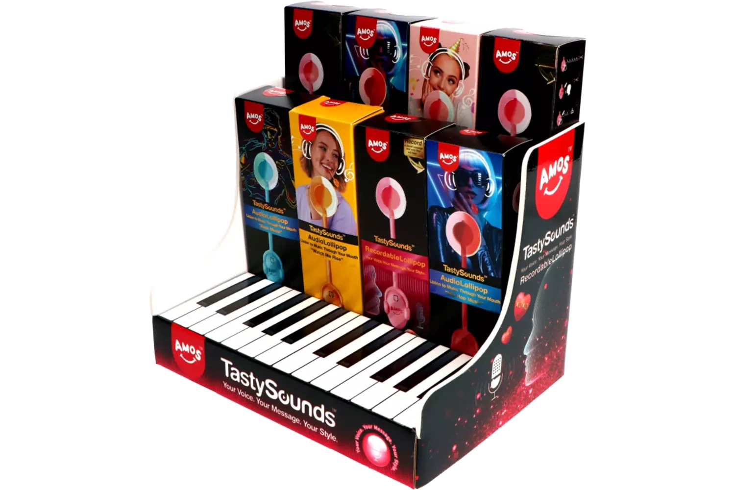 Display - TastySounds Counter Display Pink