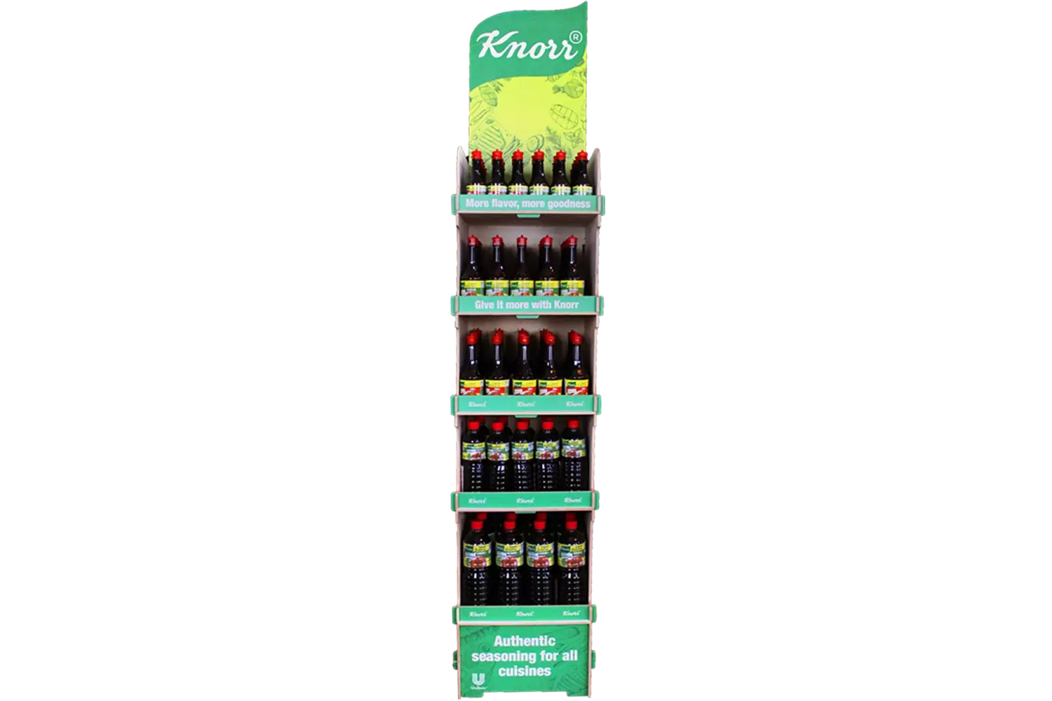 Display - Knorr 192x40x38cm