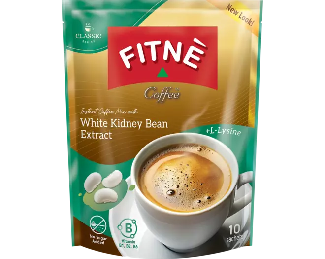 Fitnè - Coffee White Kidney Bean Extract 3-in-1 150g