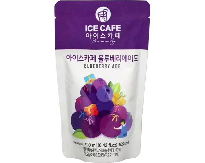 Ice Cafe - Ice Tea Ade Blueberry 190ml