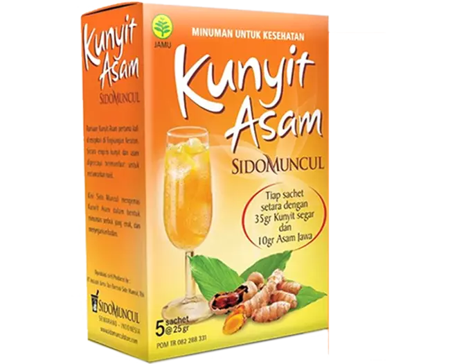 Sidomuncul - Kunyit Asam 5x25g