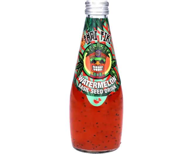 Thai Tiki - Basil Seed Drink Watermelon 290ml