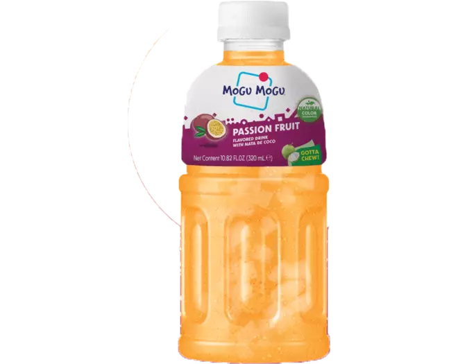 Mogu Mogu - Passion Fruit Natural Color 320ml