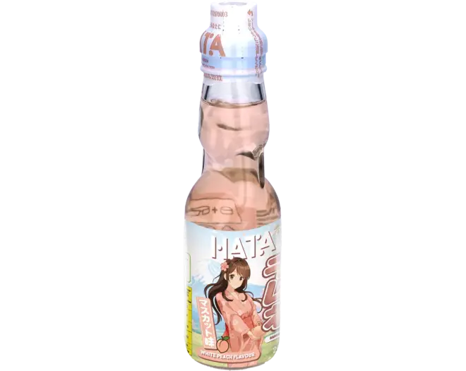 Hata Kosen - Ramune White Peach 200ml