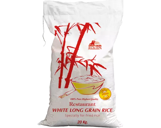 Mr. Jackson - Restaurant Rice 100% Pure 20kg
