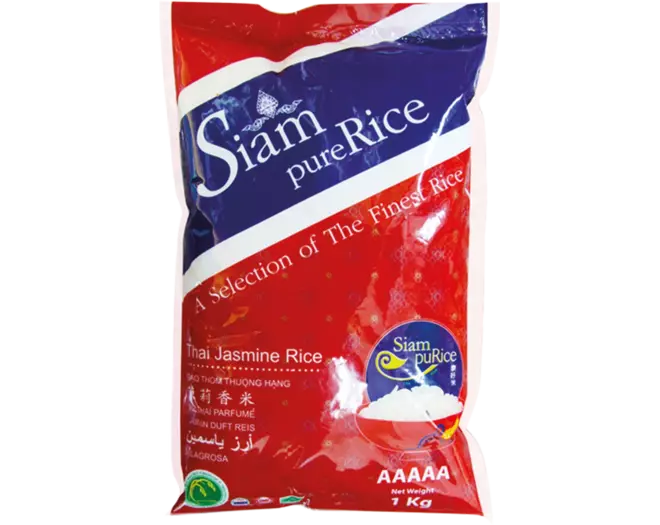 Siam Pure - Thai Hom Mali Jasmine Rice 2026 Premium 1kg