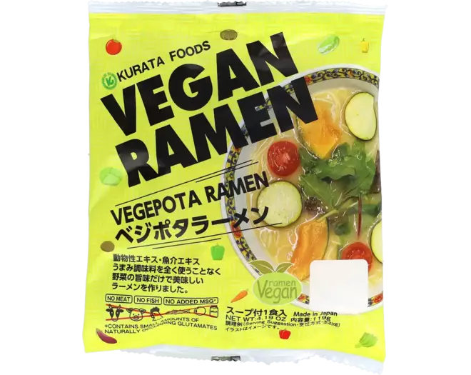 Kurata - Vegan Ramen Vegepota 119g