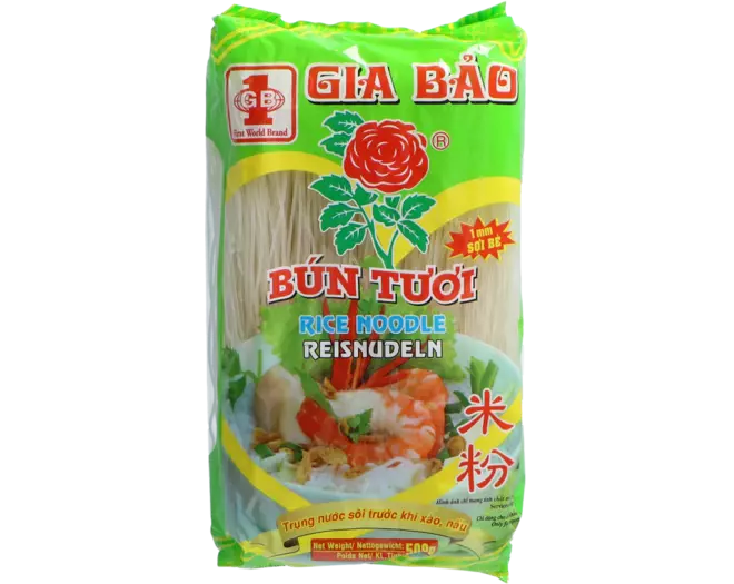 Gia Bao - Rice Noodle Bún Tươi 1mm 500g