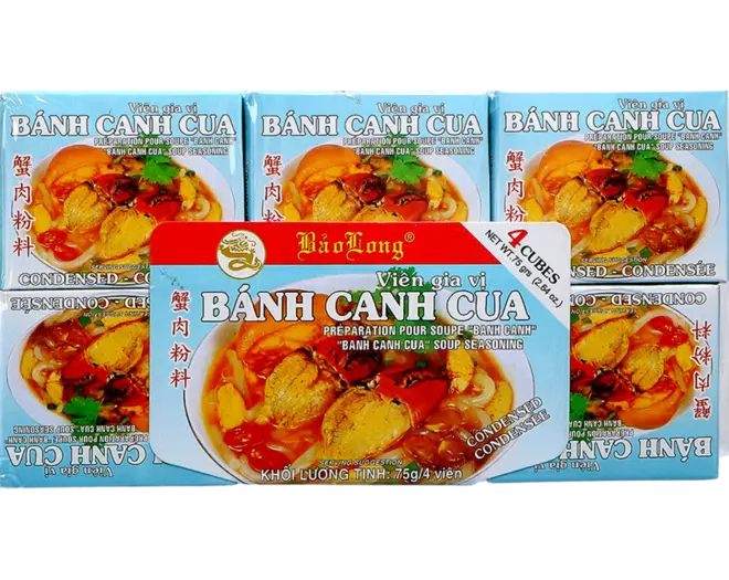 Bao Long - Banh Canh Cua Soup Seasoning 12x75g