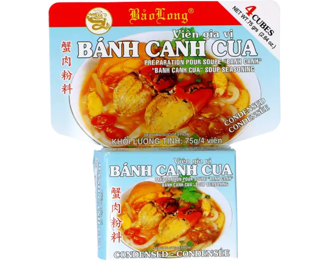 Bao Long - Banh Canh Cua Soup Seasoning 12x75g