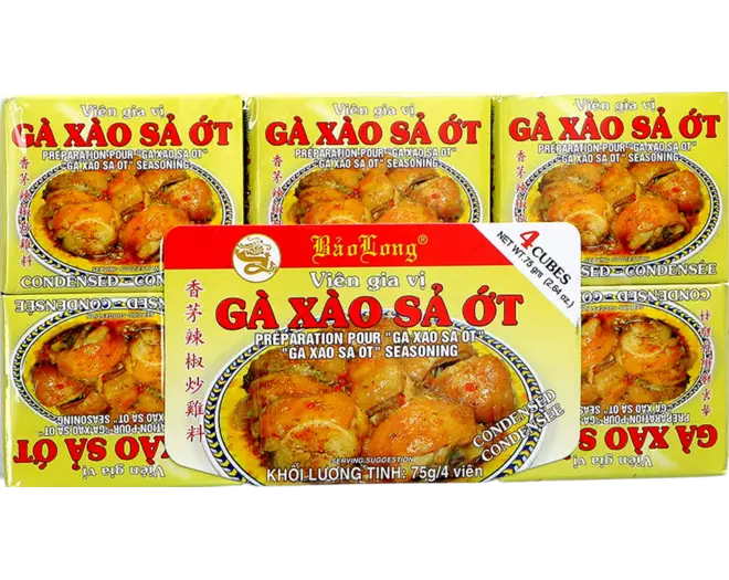 Bao Long - Ga Xao Sa Ot Seasoning 12x75g