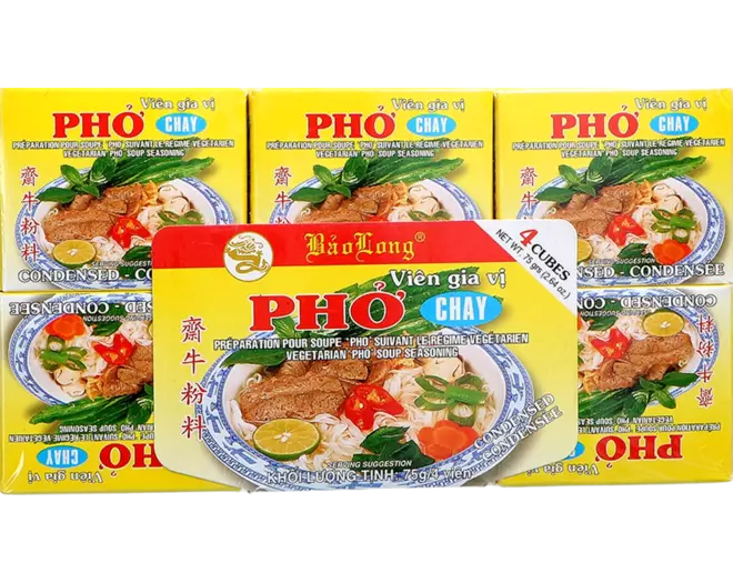 Bao Long - Vegetarian Pho Soup Seasoning 12x75g