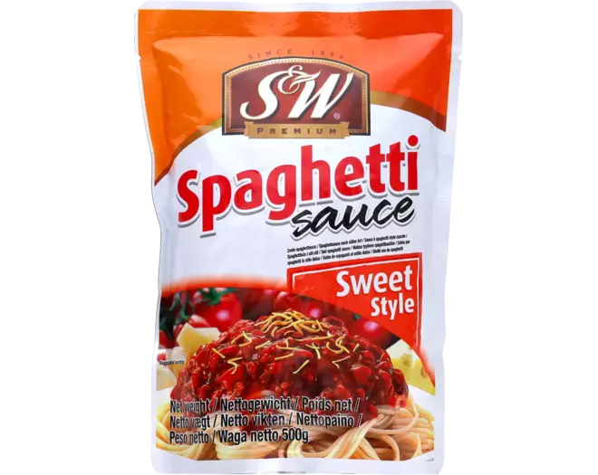 S&W - Spaghetti Sauce Sweet 500g