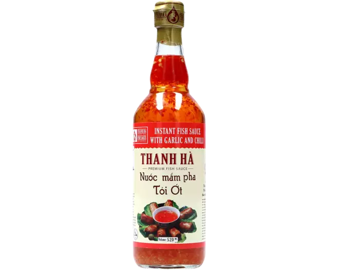 Thanh Ha - Instant Fish Sauce Garlic and Chili 510ml