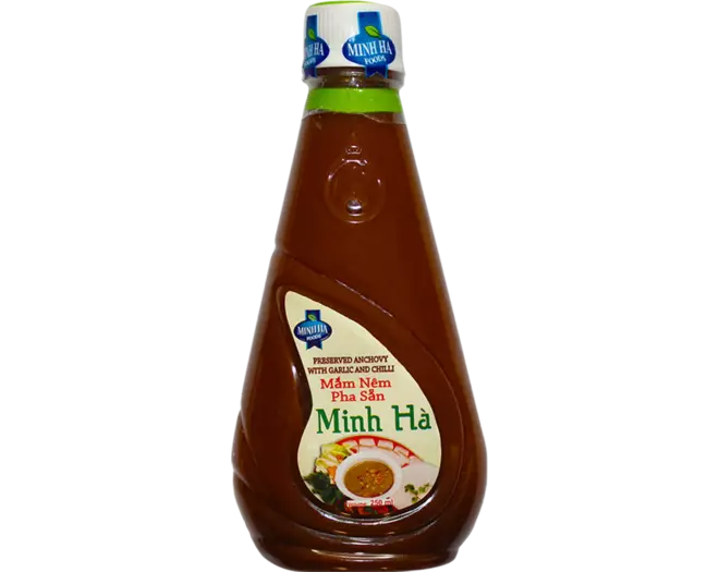 Minh Ha - Preserved Grounded Anchovy Garlic & Chili 250ml