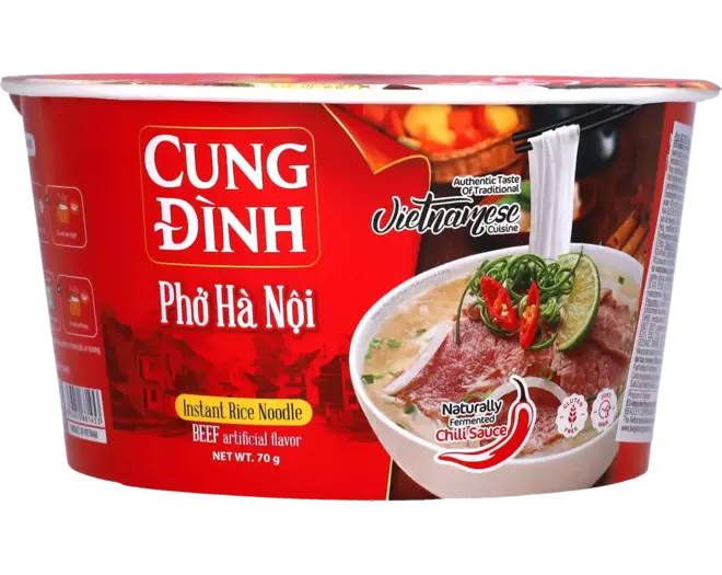 Cung Dình - Kool Brand Noodles Beef Bowl 68g