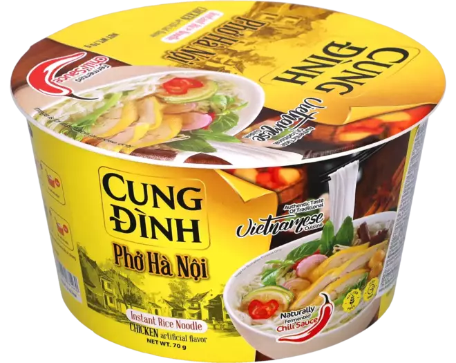 Cung Dình - Noodles Chicken Bowl 68g