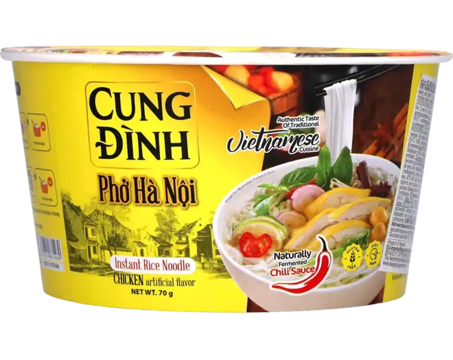 Cung Dình - Noodles Chicken Bowl 68g