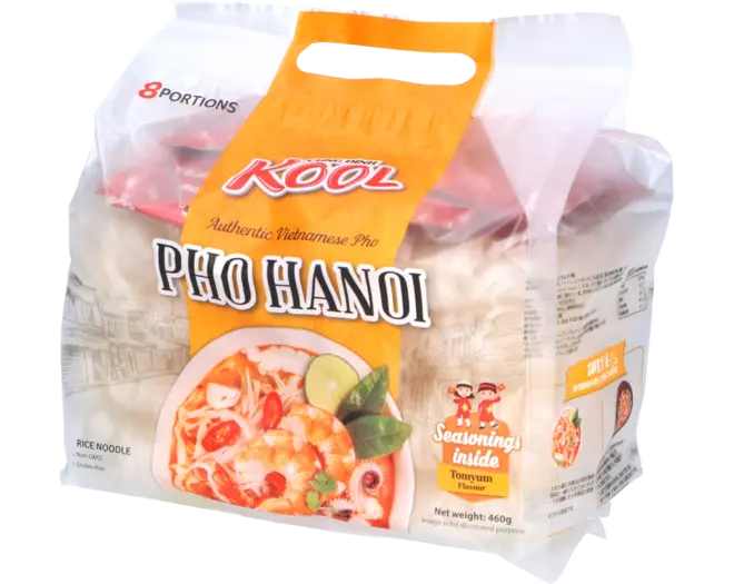 Cung Dình - Kool Brand Rice Noodles Tom Yum Bag 8x57.5g