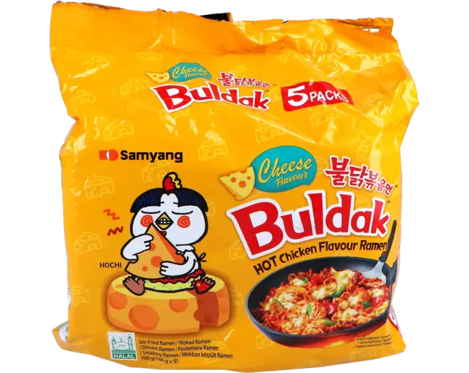 Samyang - Buldak Ramen Cheese Bag 140g