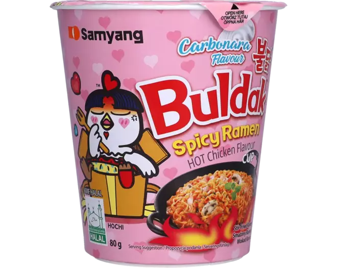 Samyang - Buldak Ramen Carbonara Cup 80g